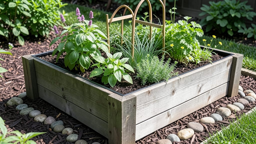 Raised Bed Table: Customizable Planter With Built-In Seating Space