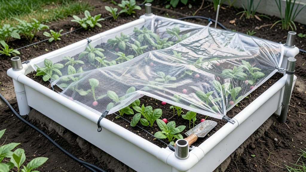 PVC Garden Bed Covers: UV-Proof Shield for Season-Long Plant Protection