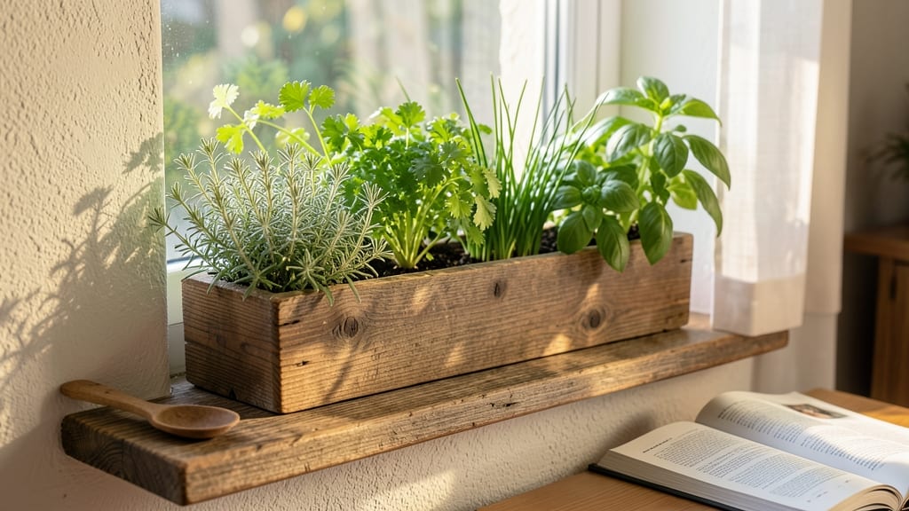 Window Box Herb Garden