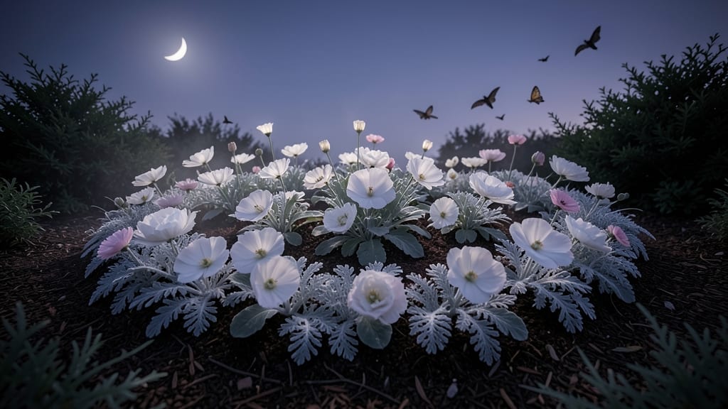 Moon Garden Circle Bed