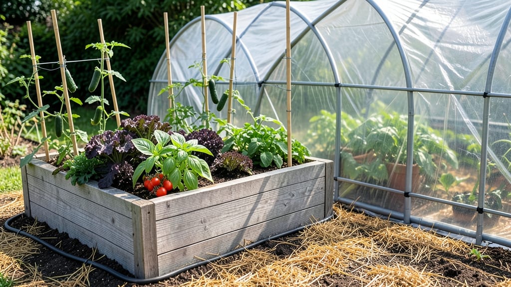 Raised Bed Hoop House: Extend Your Growing Season With Simple DIY Frames