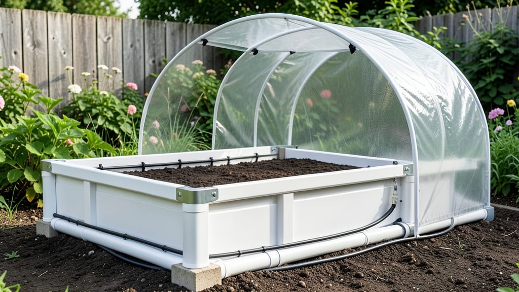 PVC Raised Bed Covers: UV-Resistant Shield for Extended Season Growth