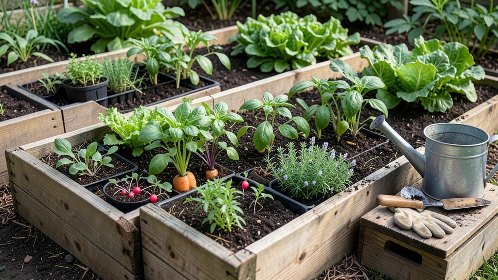 Raised Garden Bed Boxes: No-Dig Assembly for Year-Round Planting