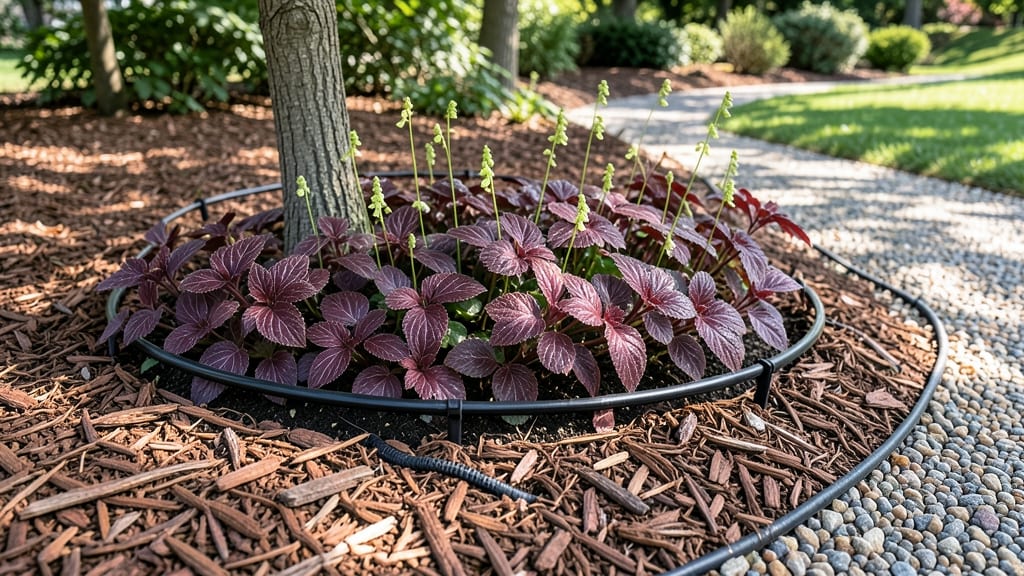 Flower Bed Ideas Around Trees: Sun-Dappled Layers That Showcase Nature’s Beauty