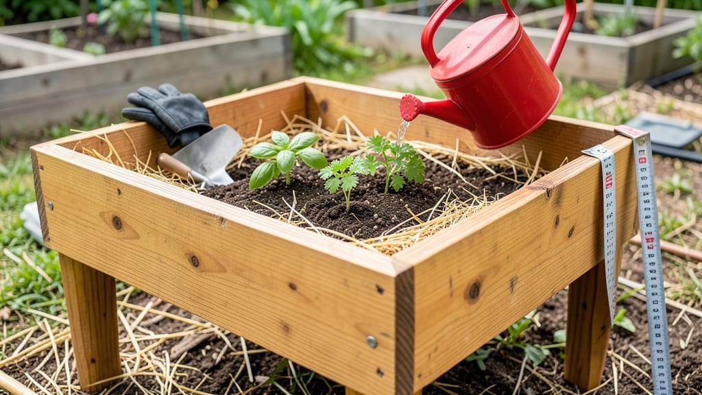 Wooden Raised Garden Beds With Legs: Elevated Stability for Heavy Loads and Wind