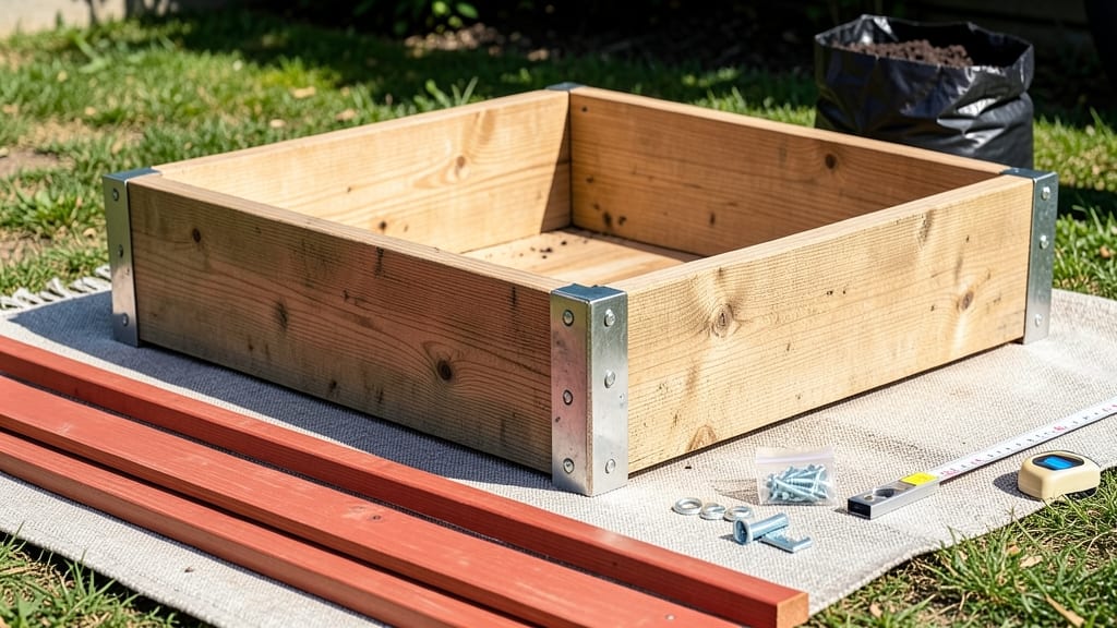 Wooden Raised Garden Bed Kits: Rot-Resistant Cedar Frames for Year-Round Planting