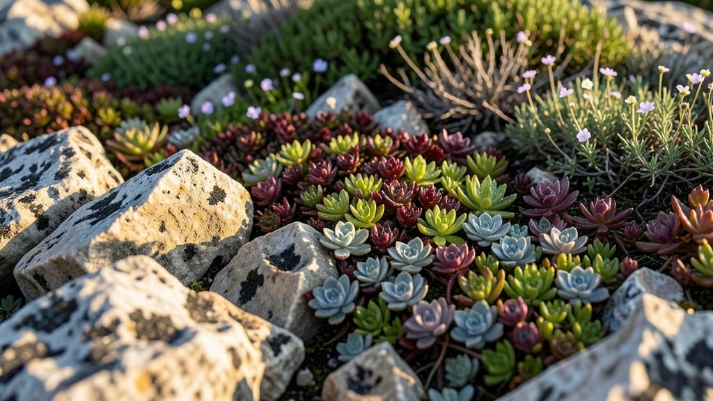 Low-Maintenance Rock Garden Design
