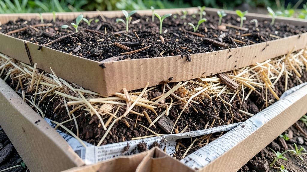 Lasagna Garden Beds for Weed-Free Soil