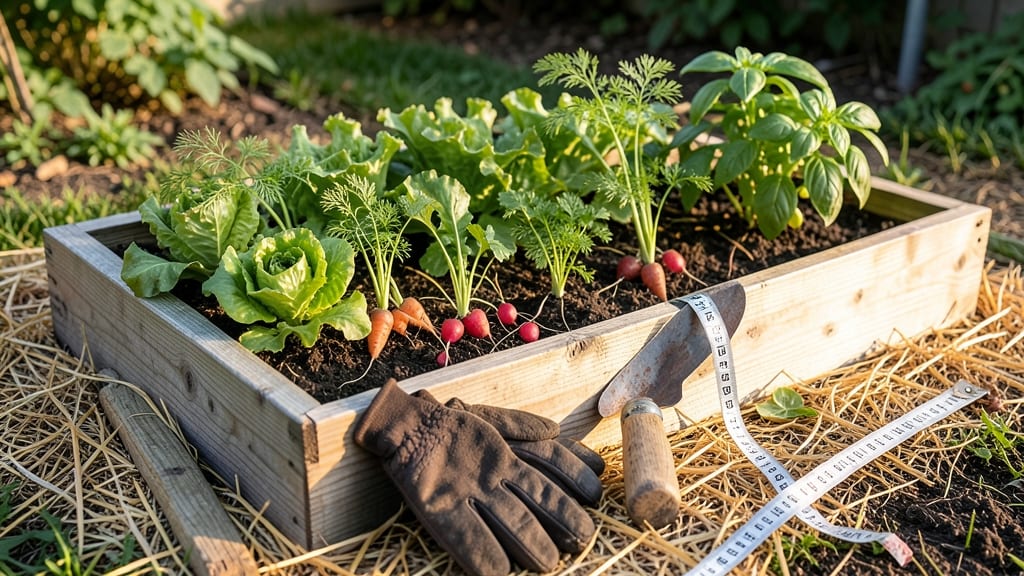 Garden Bed Size: Ideal Dimensions for Vegetables and Herbs Based on Growth Needs
