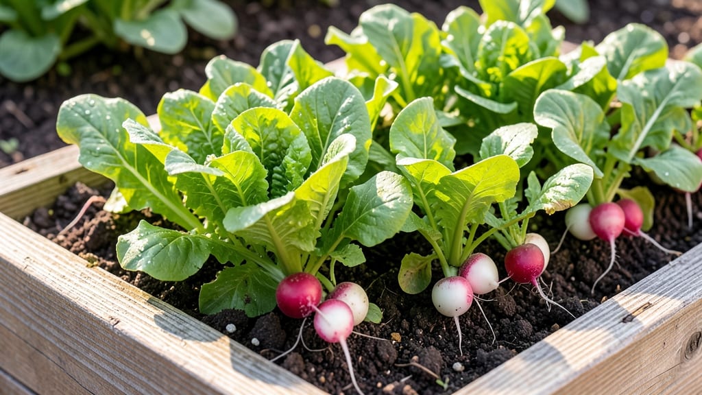 Salad Bar Mix with Lettuce and Radish