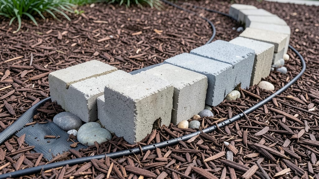 Cinder Block Flower Bed Border: Indestructible Edging That Elevates Garden Style