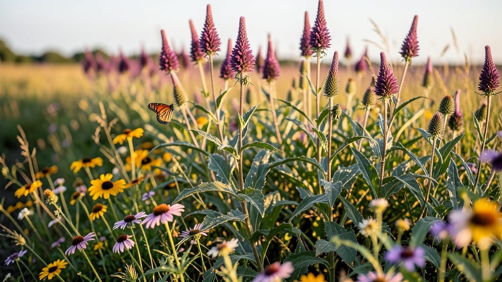 Native Wildflower Windbreak Border