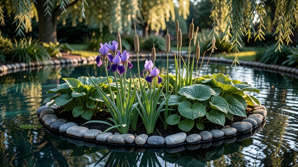 Pondside Circle Garden Bed