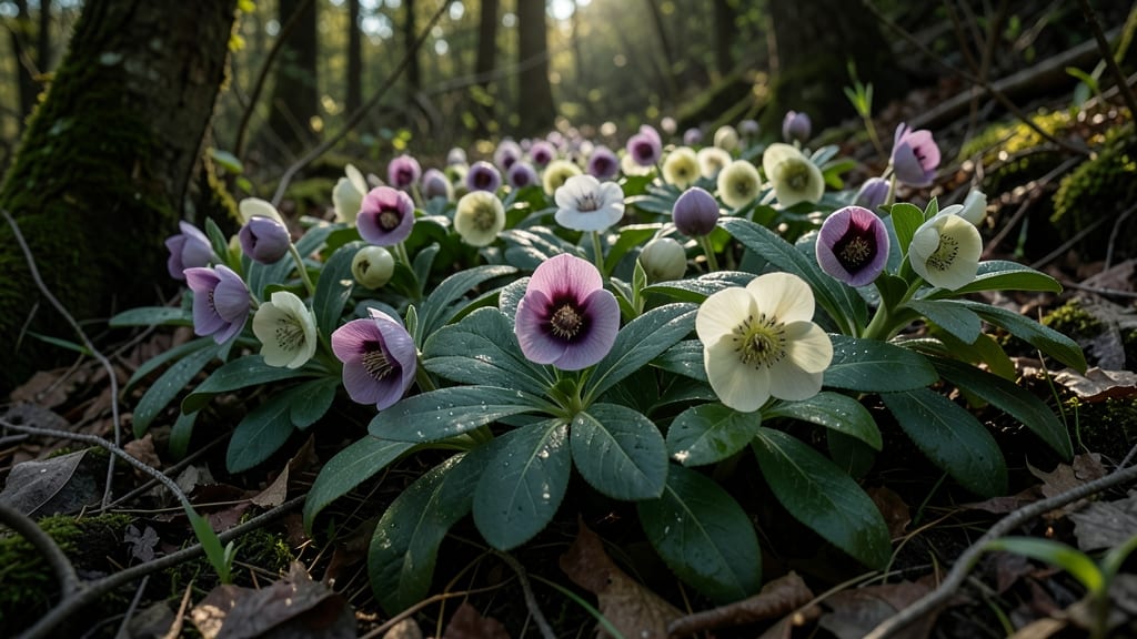 Hellebores for Winter and Spring Color