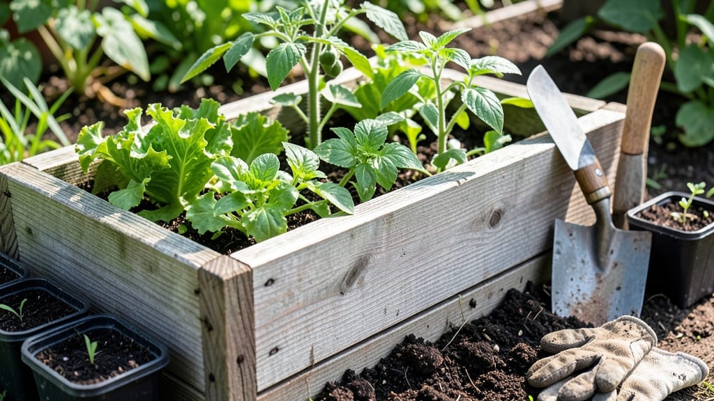 Wood Raised Bed Planters: Customizable Height Frames for Perfect Plant Spacing