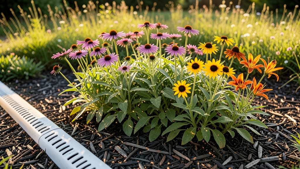 Flower Bed Drainage Pipe: Prevents Root Rot and Keeps Plants Thriving
