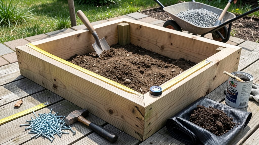 How to Make a Garden Bed Box: Elevated Planters for Year-Round Growing