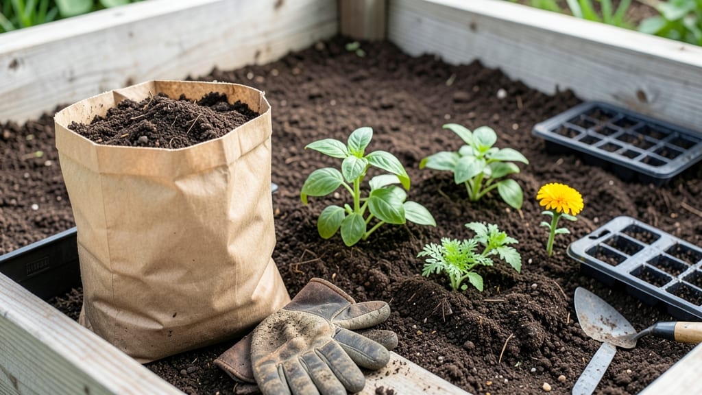 Miracle Gro Raised Bed Potting Soil: Explosive Root Growth in Every Layer