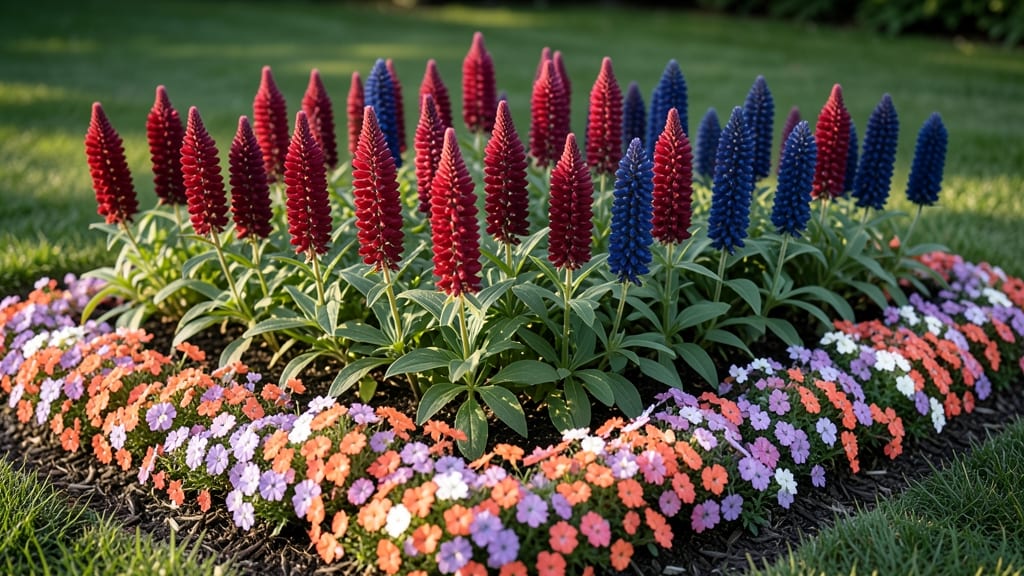 Seasonal Color Block With Snapdragons And Calibrachoa