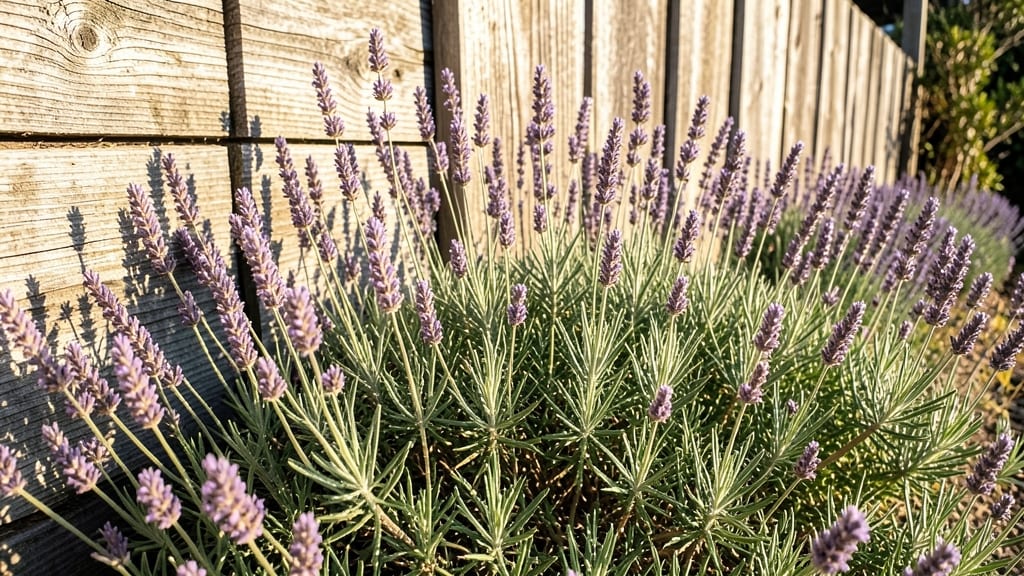 Lavender And Rosemary Border For Fragrant Privacy