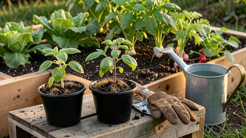 Raised Bed Garden Planter: Elevated Edges Prevent Soil Spillage