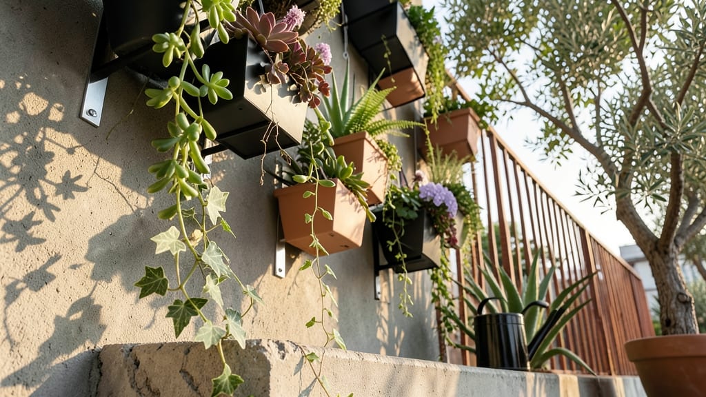 Vertical Hanging Flower Planters
