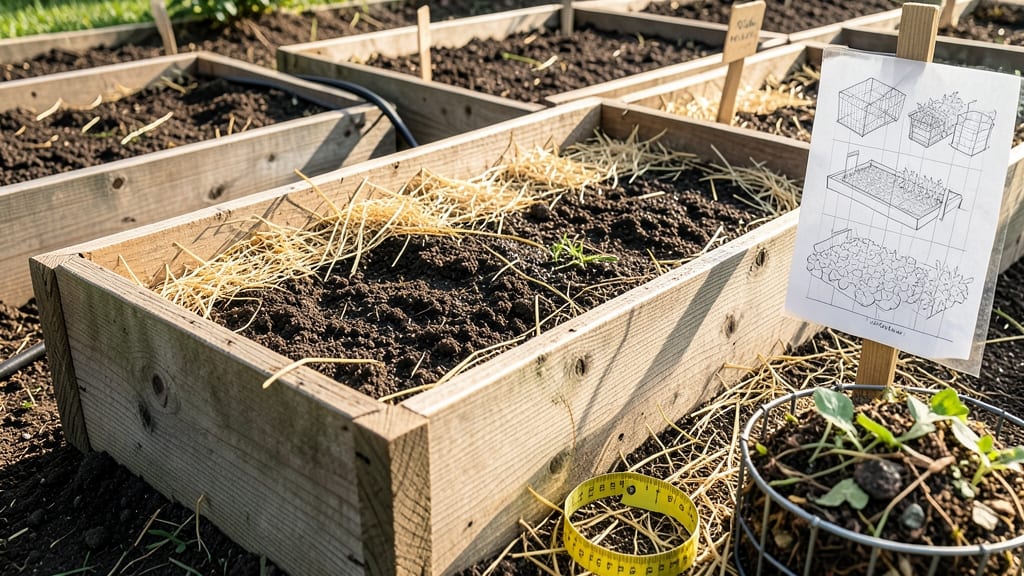 Raised Bed Vegetable Garden Layout Plans: Science-Backed Spacing for Bigger Harvests