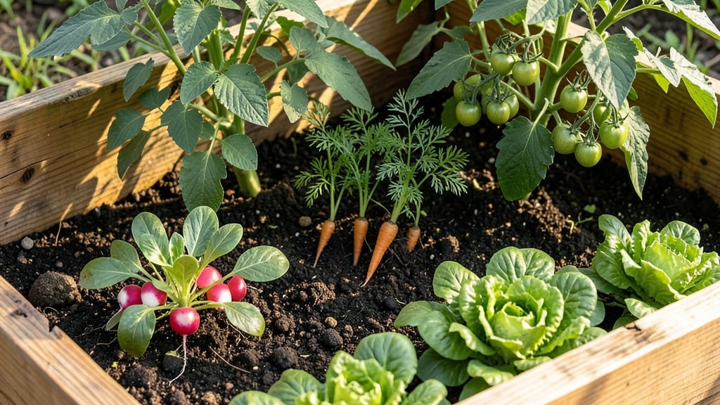Intercropping Raised Bed