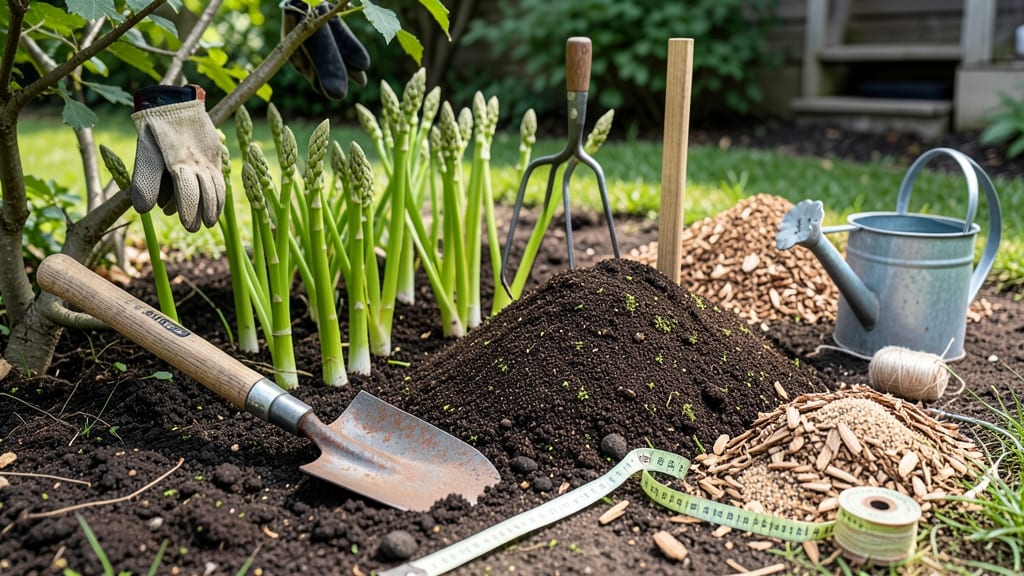 Asparagus Bed Preparation: Loose Soil Secrets for Fast Root Growth