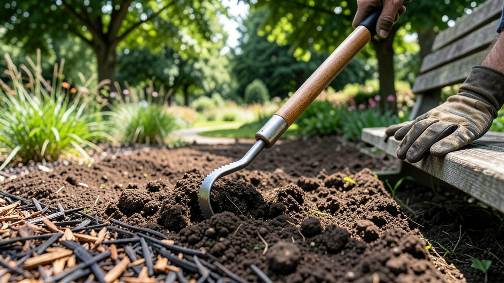 Garden Bed Cultivator: Loosens Soil Without the Back Strain