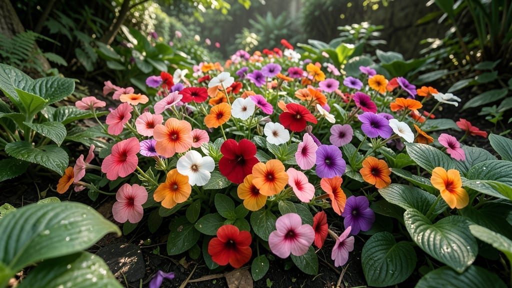 Impatiens for Bursts of Bright Annual Color