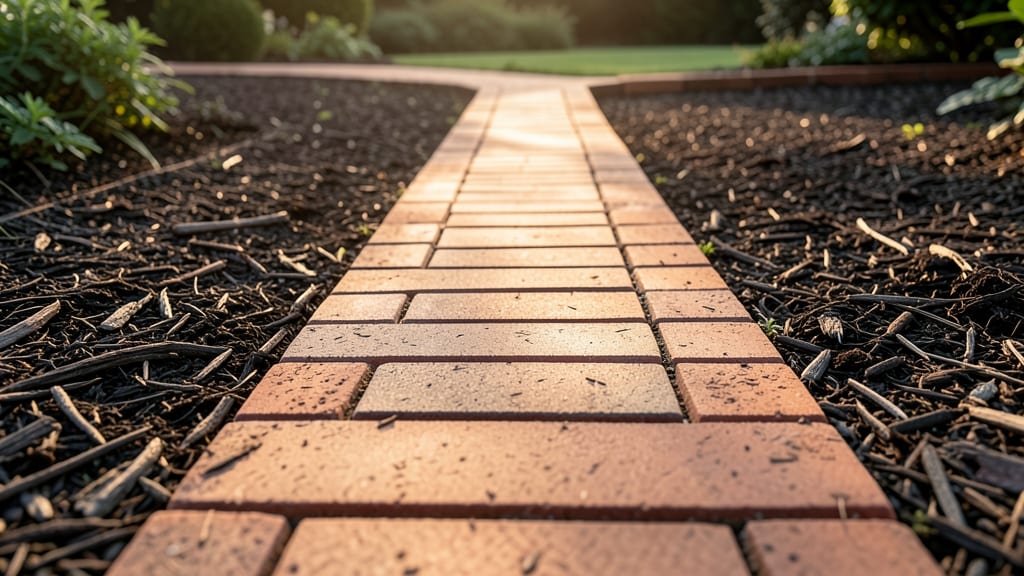 Brick Edging for Traditional Garden Borders