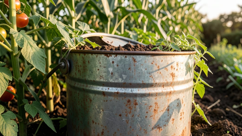 Drum Planters for Large Vegetables