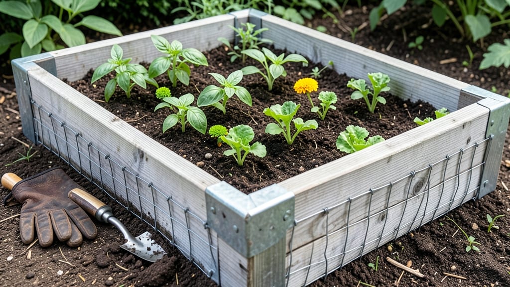 Raised Garden Bed Chicken Wire: No-Dig, No-Mess Plant Protection