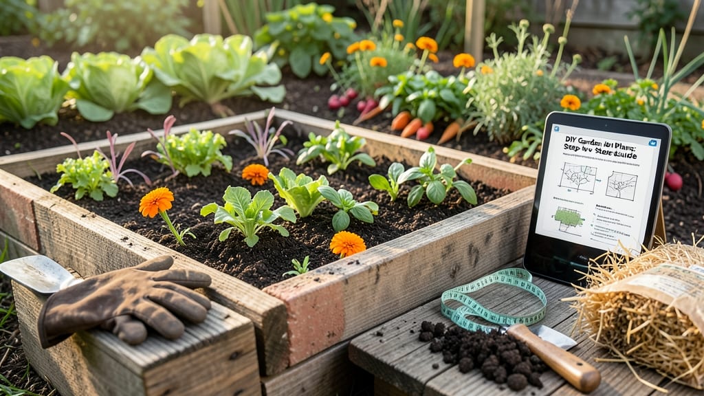 DIY Garden Bed Plans: Elevated Edges and Raised Yields in 4 Simple Steps