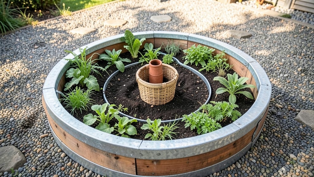 Keyhole Garden Layout