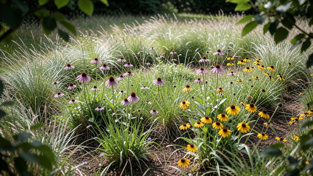 Woodland-Themed Wildflower Meadow