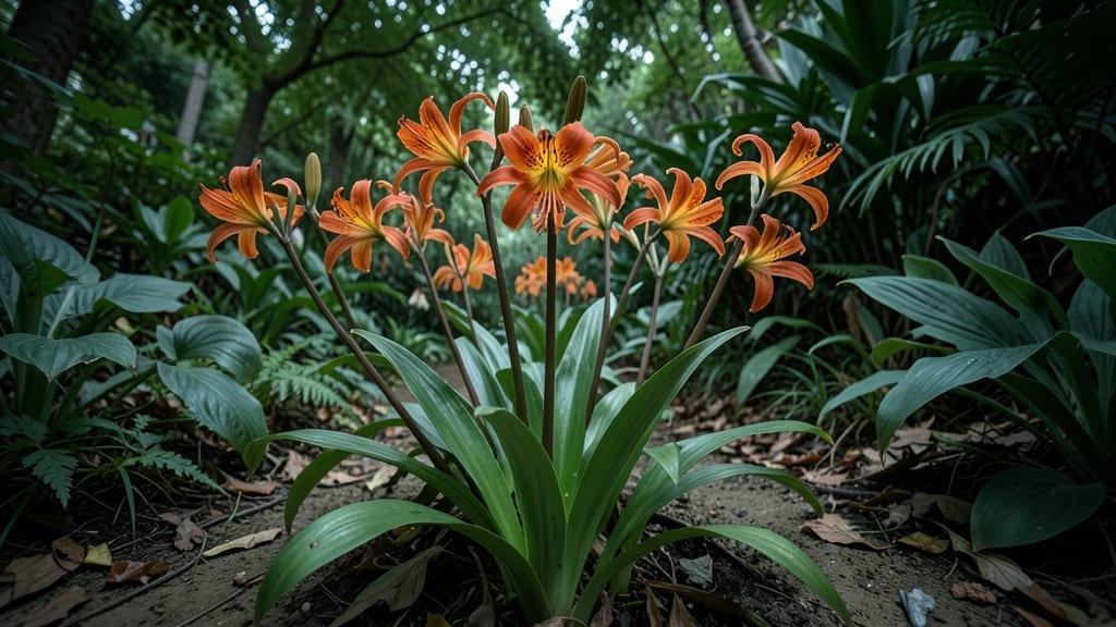 Toad Lilies for Dramatic Tall Stems