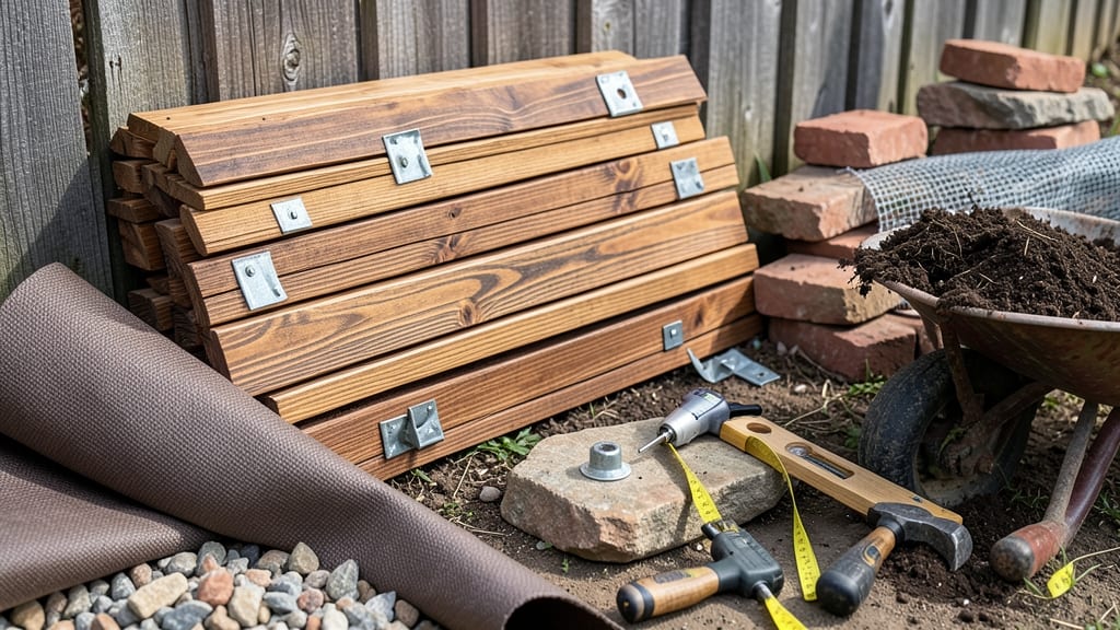 Raised Bed Building Materials: Long-Lasting Cedar and Composite Frame Essentials