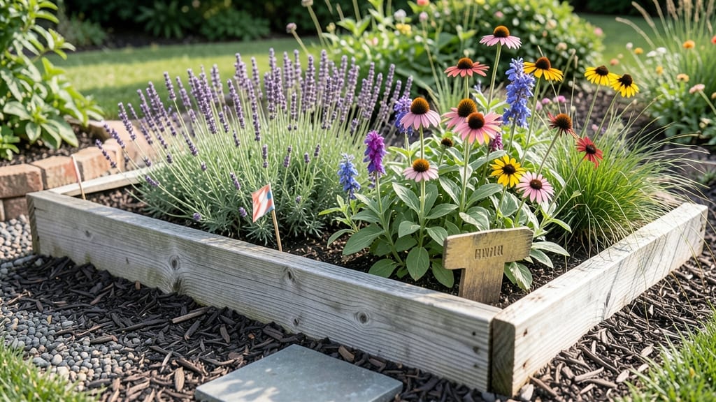 Raised Flower Bed Borders: Timeless Elegance With Built-In Plant Protection