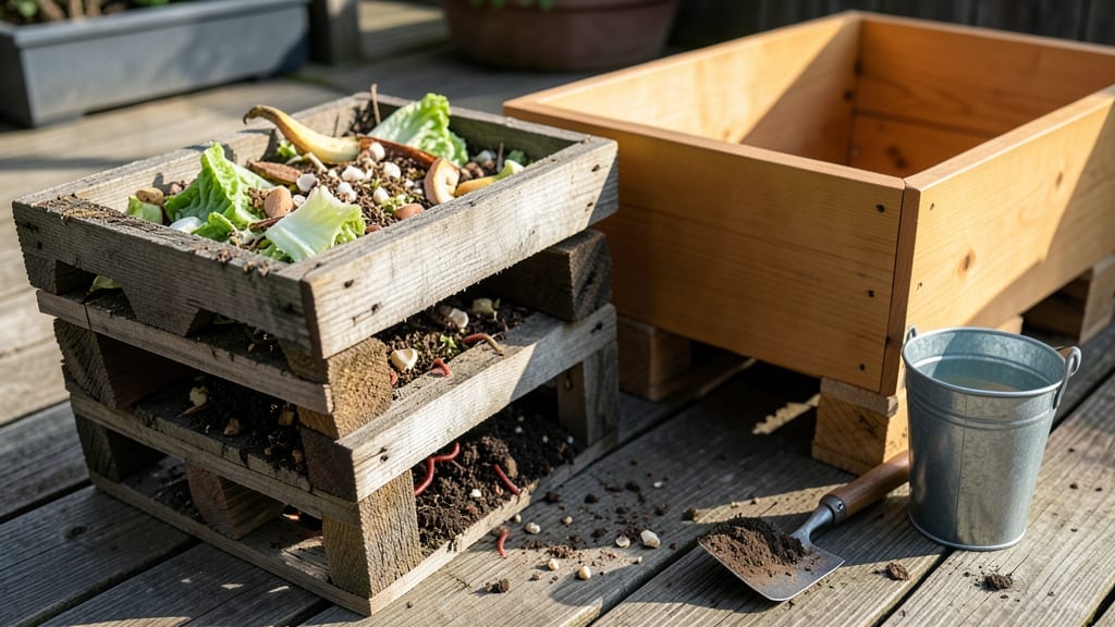 Pallet Compost Bin System