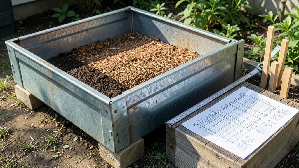 Raised Garden Bed Galvanized Steel Plans: Pre-Built Stability for Heavy Loads
