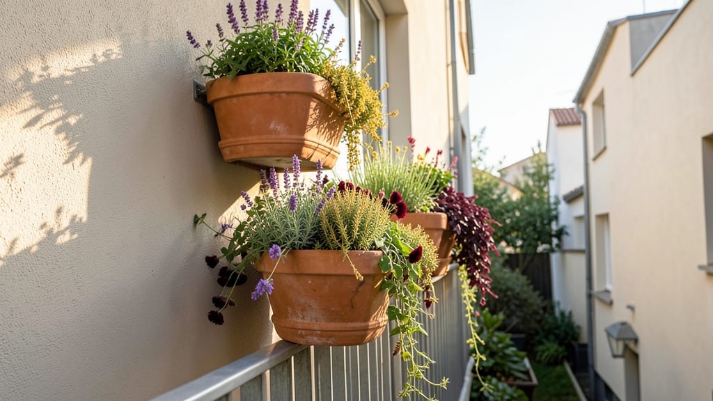 Terracotta Pot Staircase Planters