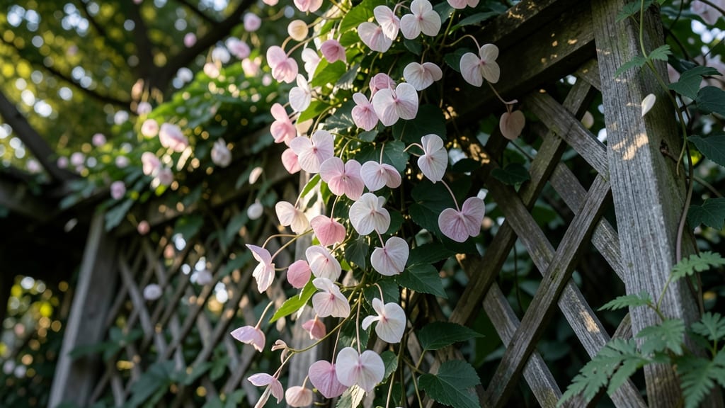 Bleeding Heart Vines for Romantic Vertical Appeal