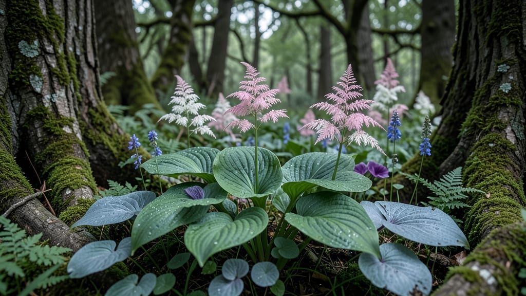 Shade-Loving Woodland Wildflowers