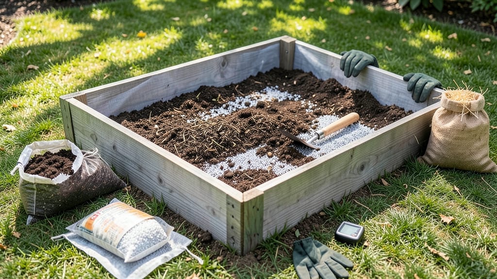 How to Fill a Raised Garden Bed With Soil: Layered Loam Stack for Root Growth and Drainage