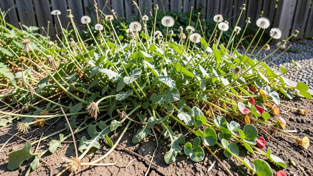 Flower Bed Full of Weeds: No-Till Method That Works in Minutes