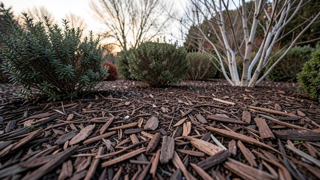 Shredded Bark Mulch for Long-Lasting Protection