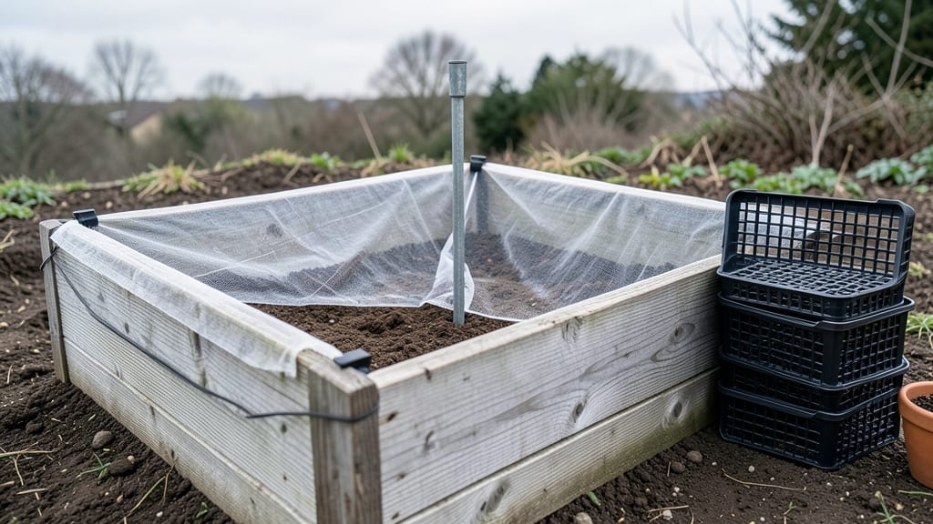 4x8 Raised Bed Cover: Weatherproof Shield for Extended Growing Seasons