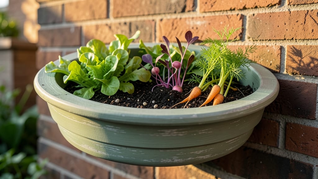 Window Box Style Round Garden Bed